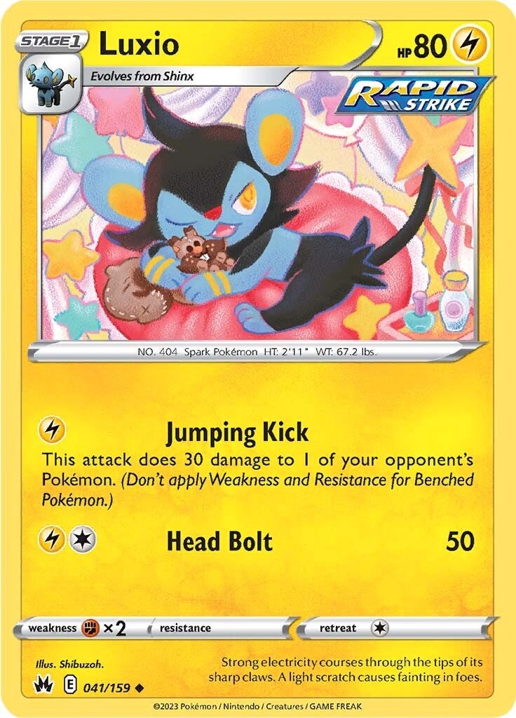 Luxio (041/159) (41) [Sword & Shield: Crown Zenith] | Odin's Place
