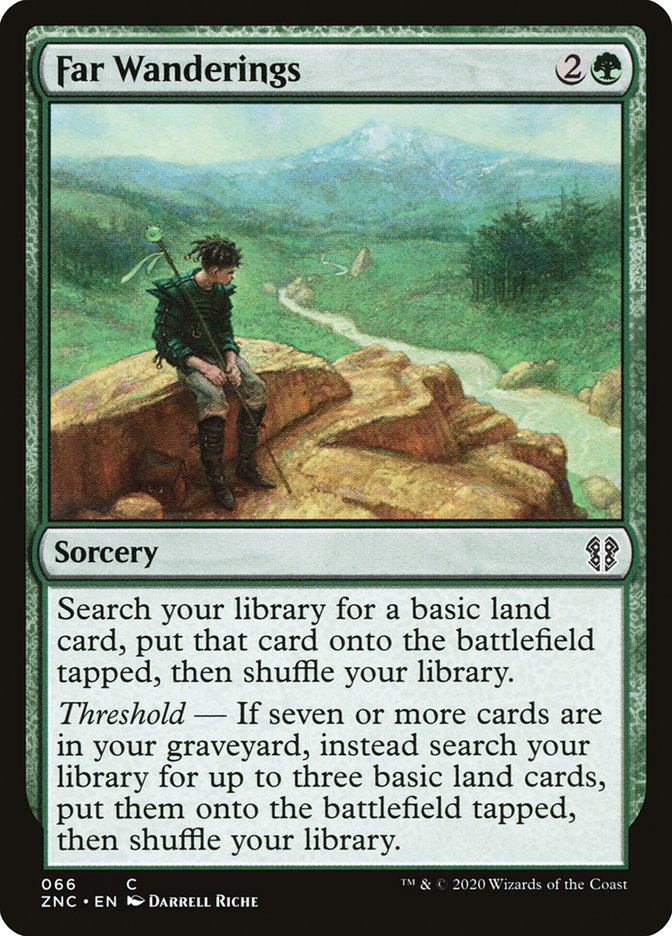 Far Wanderings [Zendikar Rising Commander] | Odin's Place