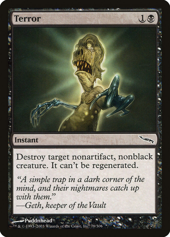 Terror (79) [Mirrodin] | Odin's Place