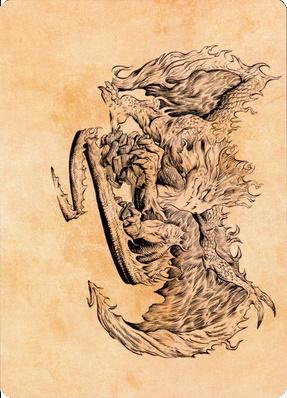 Miirym, Sentinel Wyrm Art Card [Commander Legends: Battle for Baldur's Gate Art Series] | Odin's Place