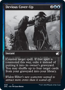 Devious Cover-Up [Innistrad: Double Feature] | Odin's Place