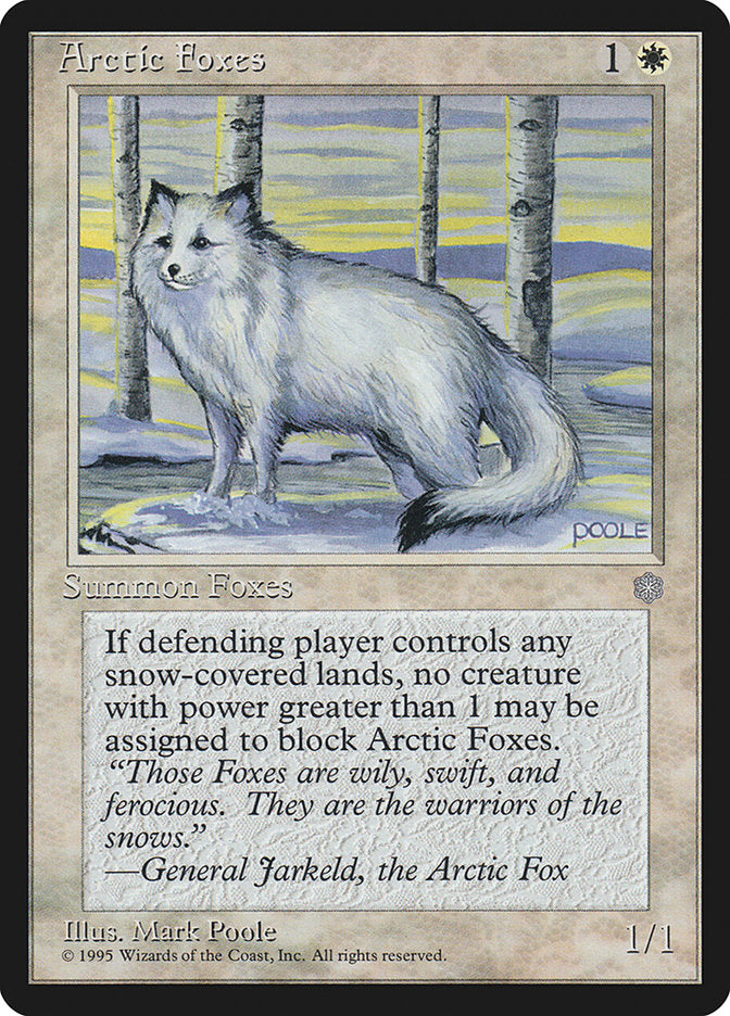 Arctic Foxes (2) [Ice Age] | Odin's Place