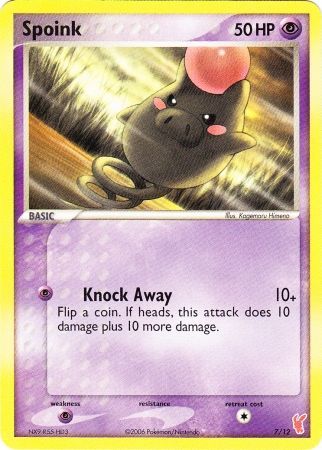 Spoink (7/12) [EX: Trainer Kit 2 - Plusle] | Odin's Place