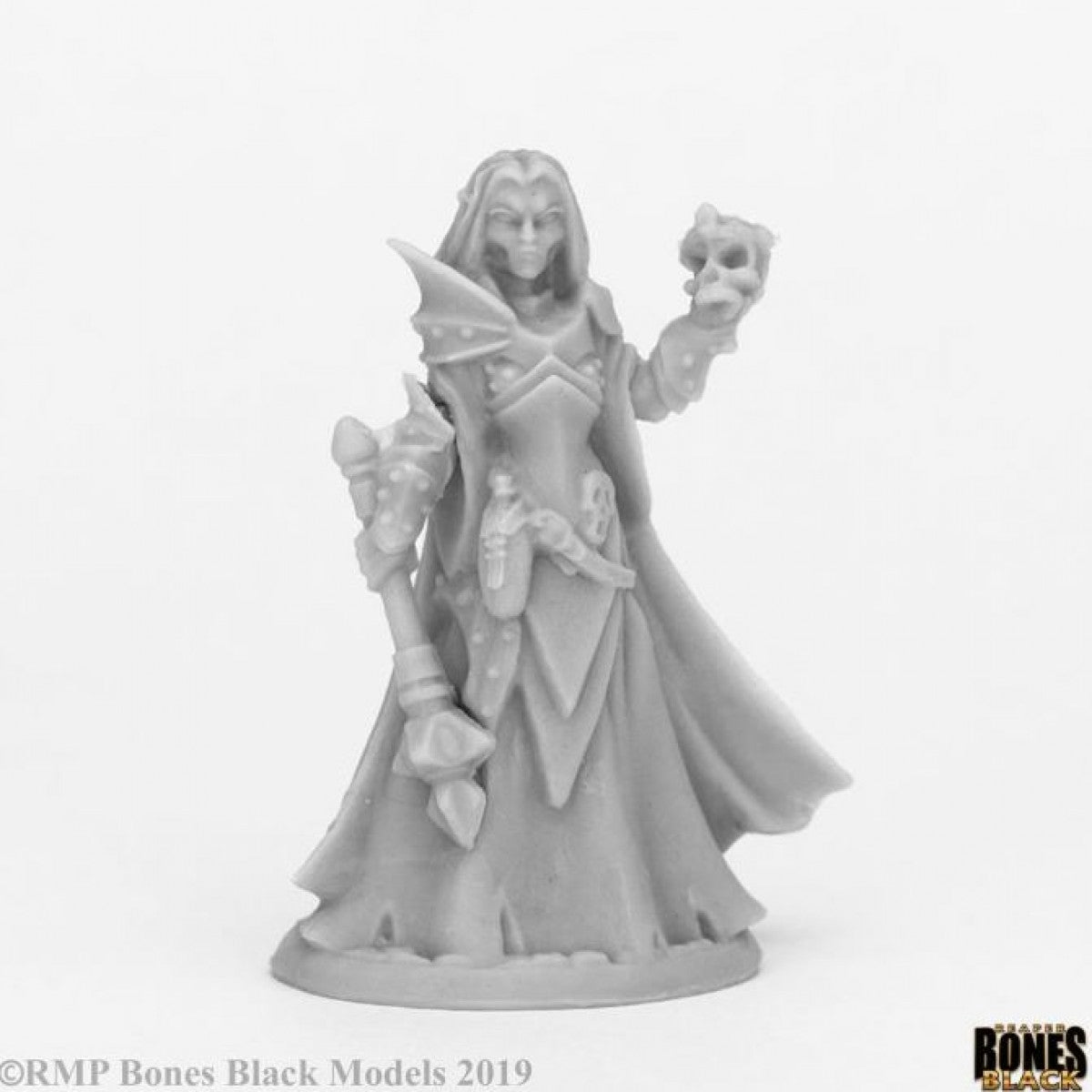 Reaper Bones Black: Female Drow Cleric | Odin's Place