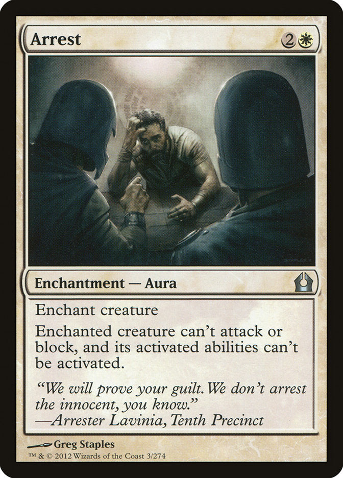 Arrest (3) [Return to Ravnica] | Odin's Place