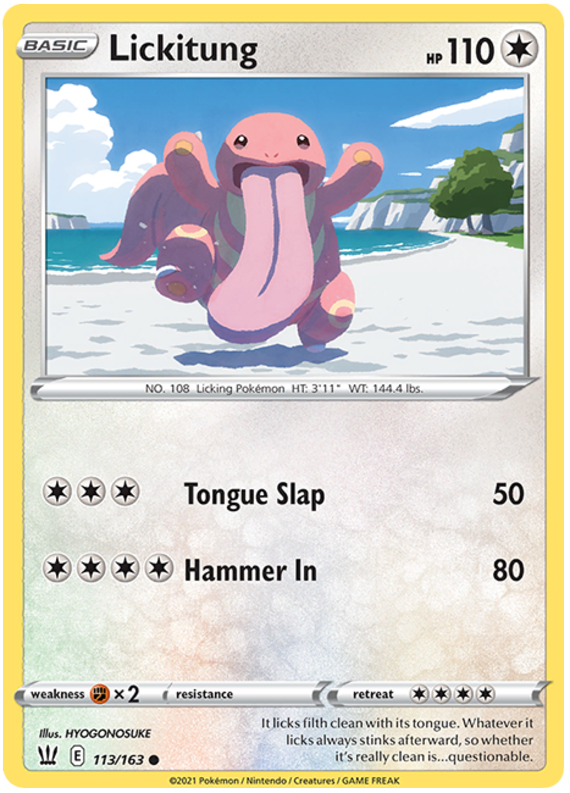 Lickitung (113/163) [Sword & Shield: Battle Styles] | Odin's Place
