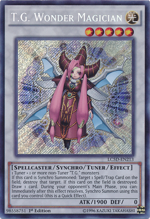 T.G. Wonder Magician [LC5D-EN213] Secret Rare | Odin's Place