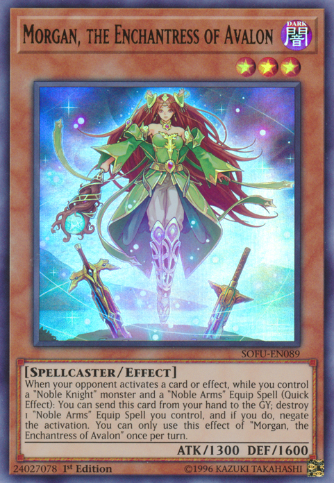 Morgan, the Enchantress of Avalon [SOFU-EN089] Ultra Rare | Odin's Place