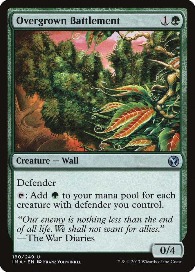 Overgrown Battlement (180) [Iconic Masters] | Odin's Place