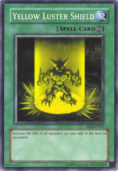 Yellow Luster Shield [DR2-EN037] Common | Odin's Place