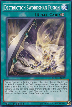 Destruction Swordsman Fusion [BOSH-EN059] Common | Odin's Place