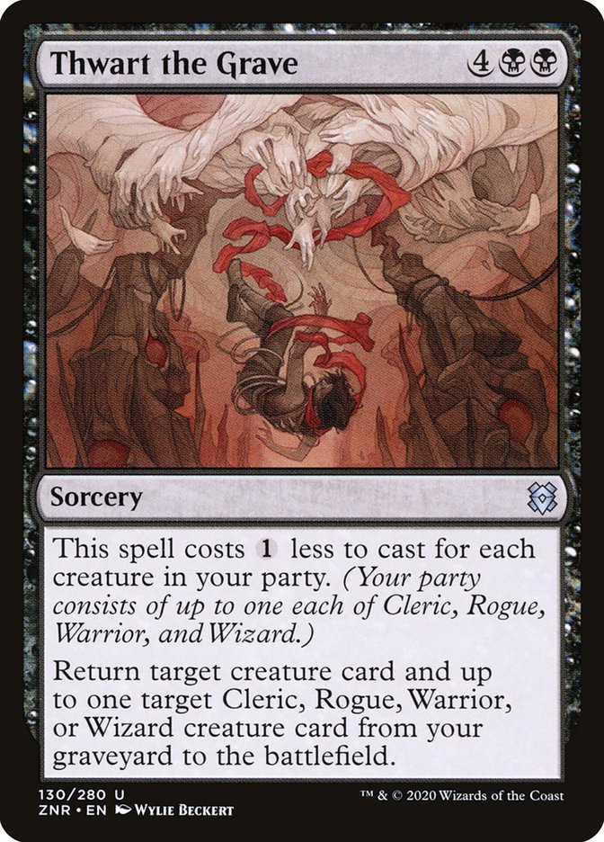 Thwart the Grave [Zendikar Rising] | Odin's Place