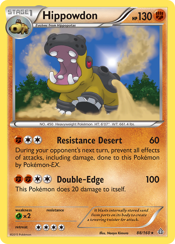 Hippowdon (88/160) [XY: Primal Clash] | Odin's Place