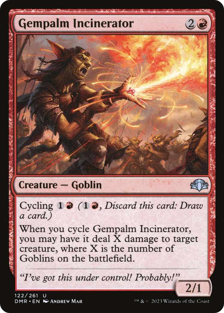 Gempalm Incinerator [Dominaria Remastered] | Odin's Place