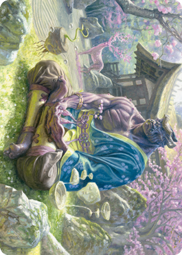 Kosei, Penitent Warlord Art Card [Kamigawa: Neon Dynasty Art Series] | Odin's Place