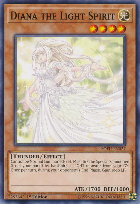 Diana the Light Spirit [SOFU-EN027] Common | Odin's Place