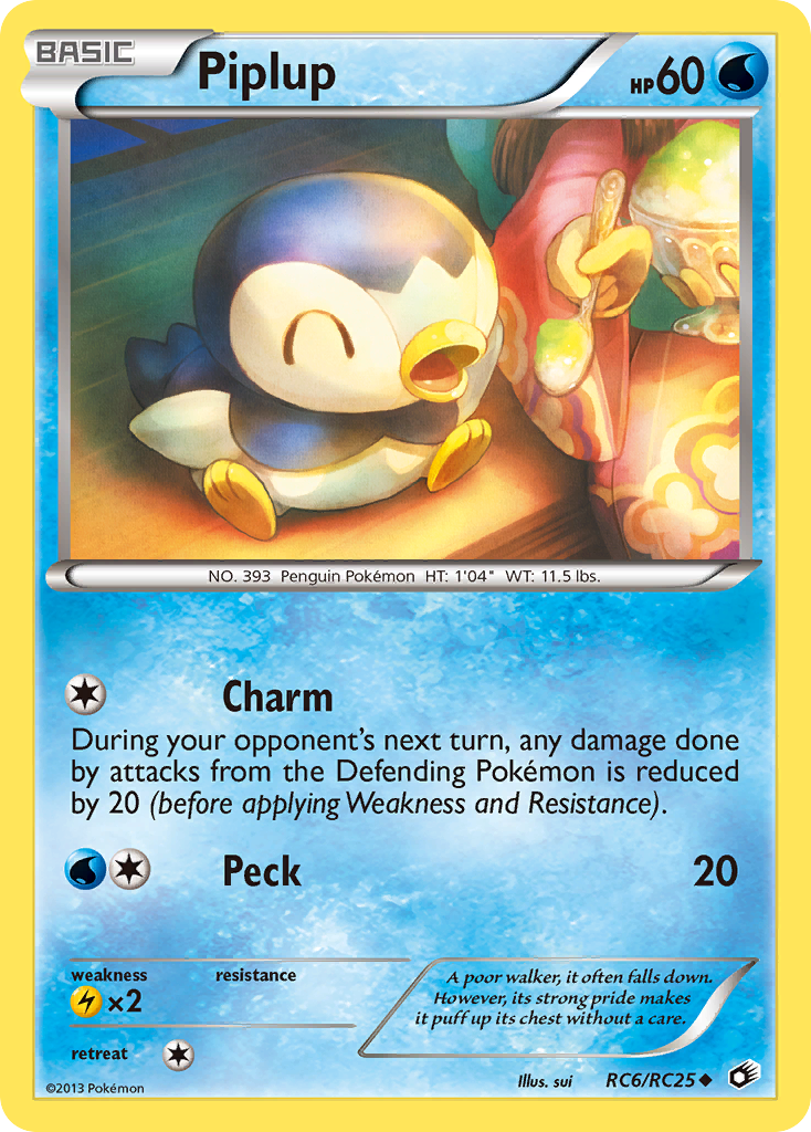 Piplup (RC6/RC25) [Black & White: Legendary Treasures] | Odin's Place
