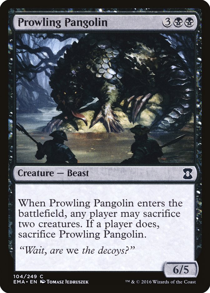 Prowling Pangolin (104) [Eternal Masters] | Odin's Place