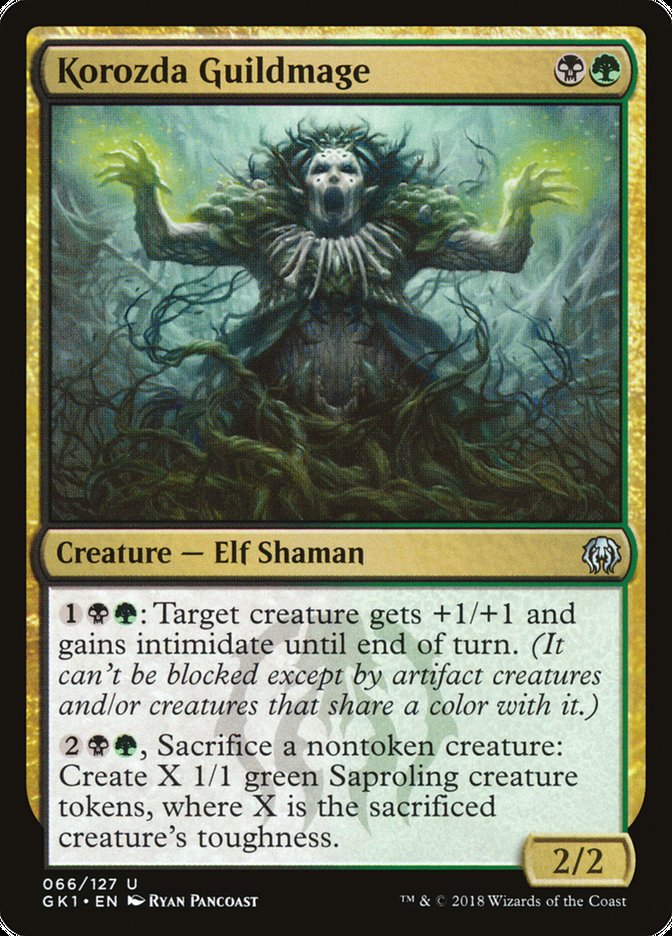 Korozda Guildmage (66) [Guilds of Ravnica Guild Kit] | Odin's Place