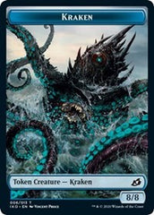 Kraken // Human Soldier (005) Double-Sided Token [Ikoria: Lair of Behemoths Tokens] | Odin's Place