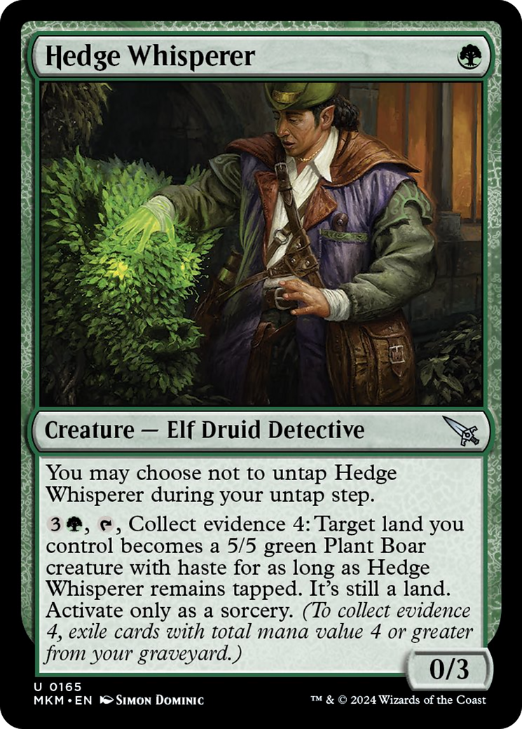 Hedge Whisperer [Murders at Karlov Manor] | Odin's Place