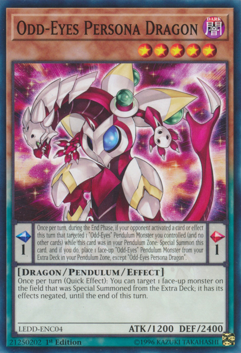 Odd-Eyes Persona Dragon [LEDD-ENC04] Common | Odin's Place