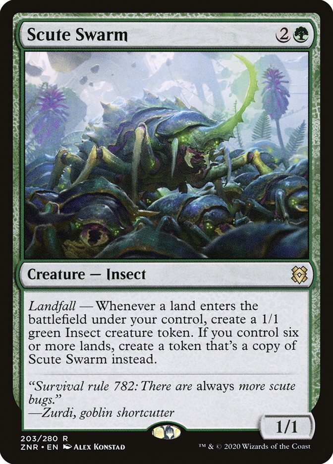 Scute Swarm [Zendikar Rising] | Odin's Place
