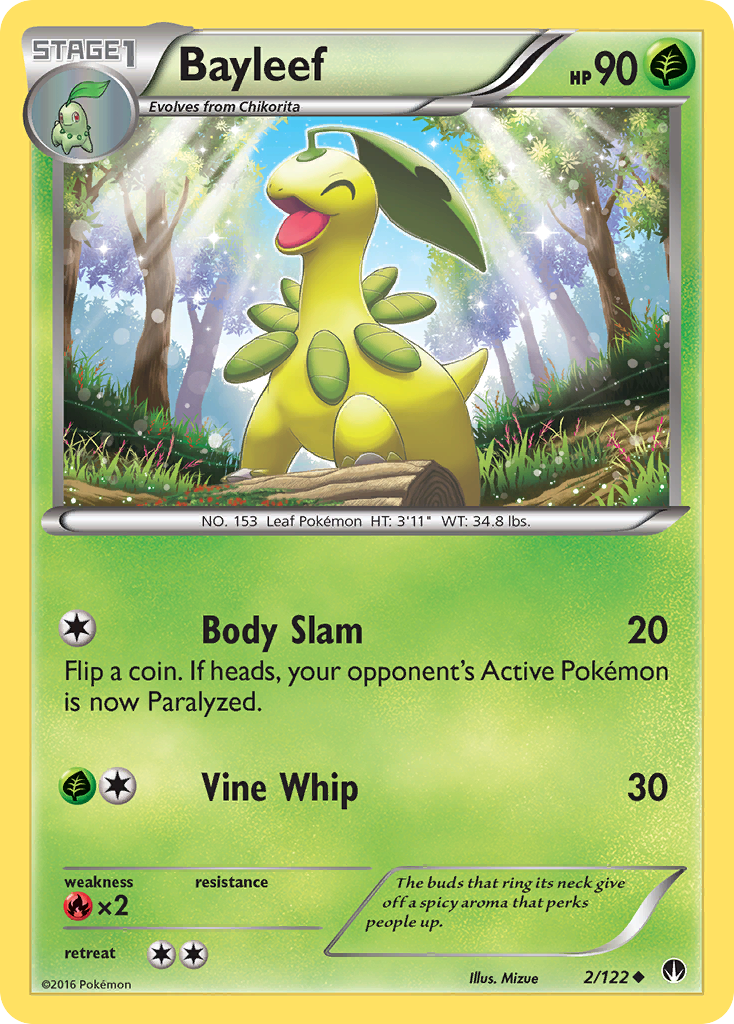 Bayleef (2/122) [XY: BREAKpoint] | Odin's Place