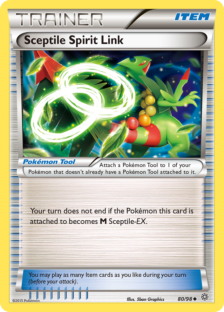 Sceptile Spirit Link (80/98) [XY: Ancient Origins] | Odin's Place