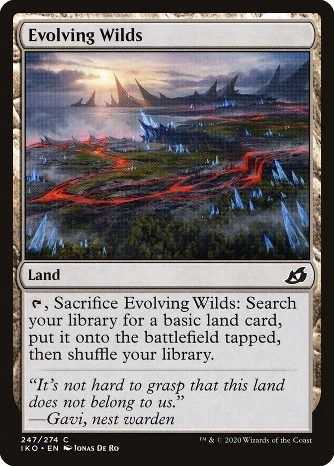 Evolving Wilds [Ikoria: Lair of Behemoths] | Odin's Place