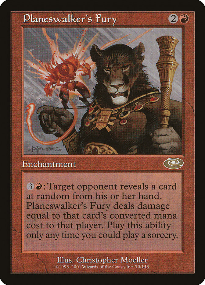 Planeswalker's Fury (70) [Planeshift] | Odin's Place