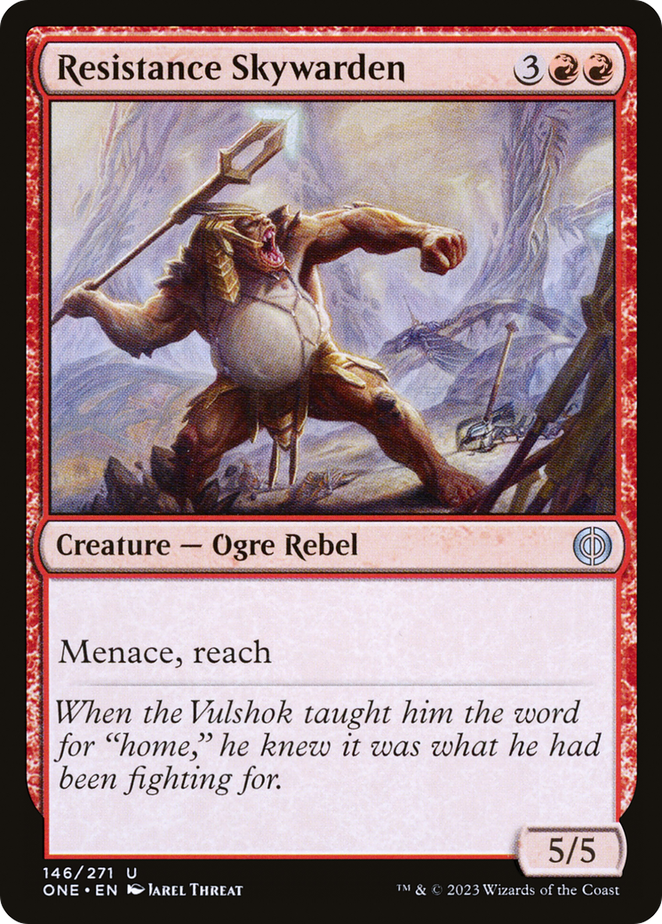 Resistance Skywarden [Phyrexia: All Will Be One] | Odin's Place
