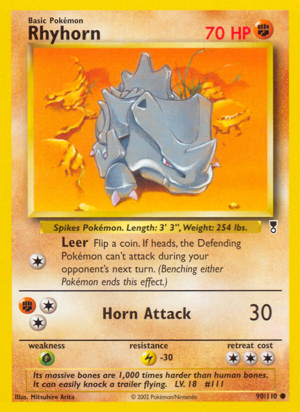 Rhyhorn (90/110) [Legendary Collection] | Odin's Place