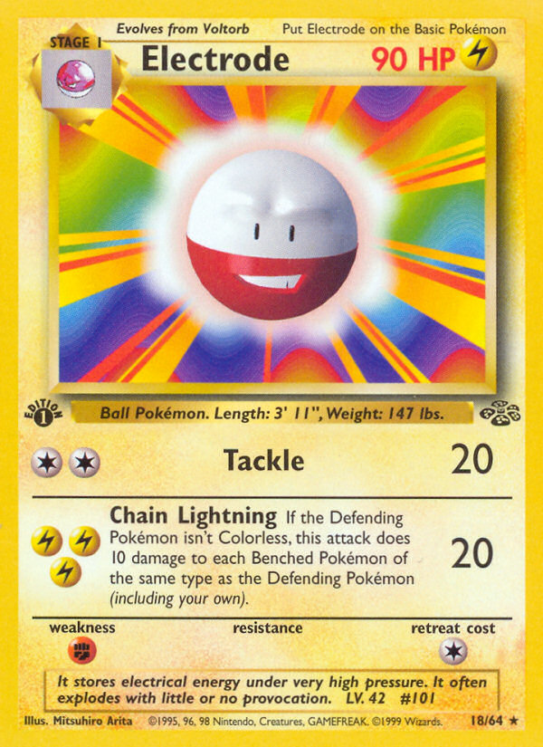 Electrode (18/64) [Jungle 1st Edition] | Odin's Place