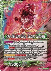 Son Goku // Kaio-Ken Son Goku, Training Complete (BT7-050_PR) [Assault of the Saiyans Prerelease Promos] | Odin's Place