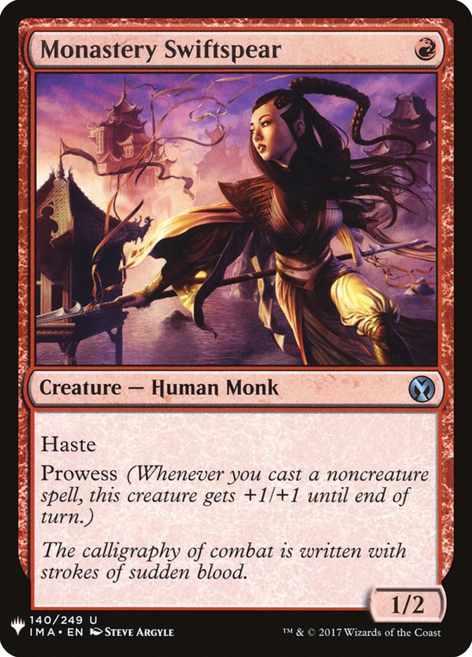 Monastery Swiftspear [Mystery Booster] | Odin's Place