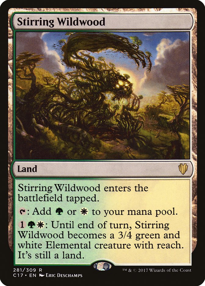 Stirring Wildwood (281) [Commander 2017] | Odin's Place