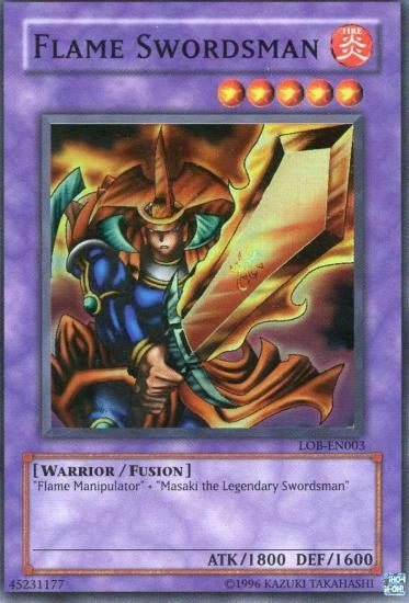 Flame Swordsman [LOB-EN003] Super Rare | Odin's Place