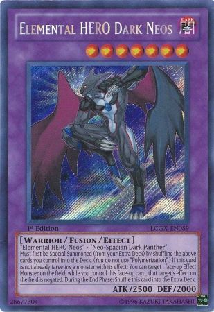 Elemental HERO Dark Neos [LCGX-EN059] Secret Rare | Odin's Place