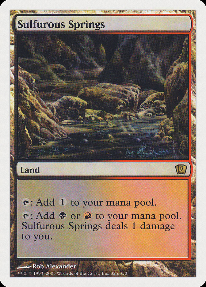 Sulfurous Springs (325) [Ninth Edition] | Odin's Place