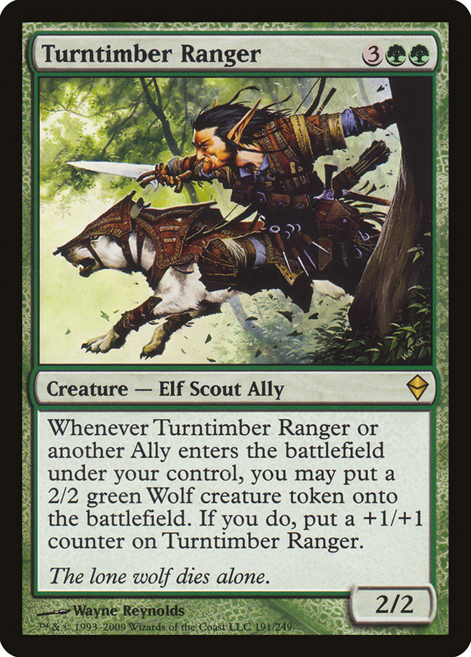 Turntimber Ranger (191) [Zendikar] | Odin's Place