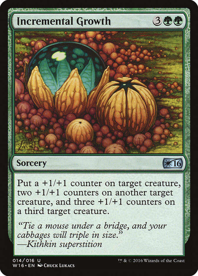 Incremental Growth (14) [Welcome Deck 2016] | Odin's Place