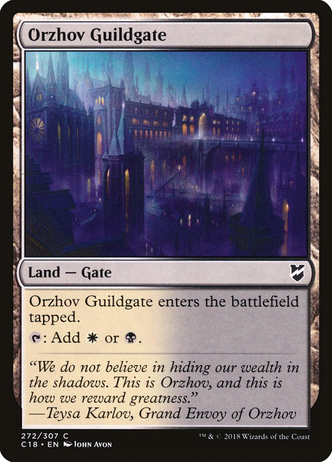Orzhov Guildgate (272) [Commander 2018] | Odin's Place