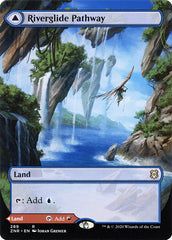 Riverglide Pathway // Lavaglide Pathway (Borderless Alternate Art) [Zendikar Rising] | Odin's Place