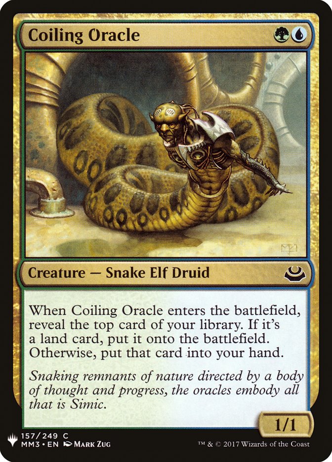 Coiling Oracle [Mystery Booster] | Odin's Place
