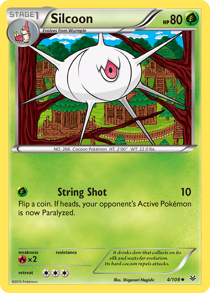 Silcoon (4/108) [XY: Roaring Skies] | Odin's Place