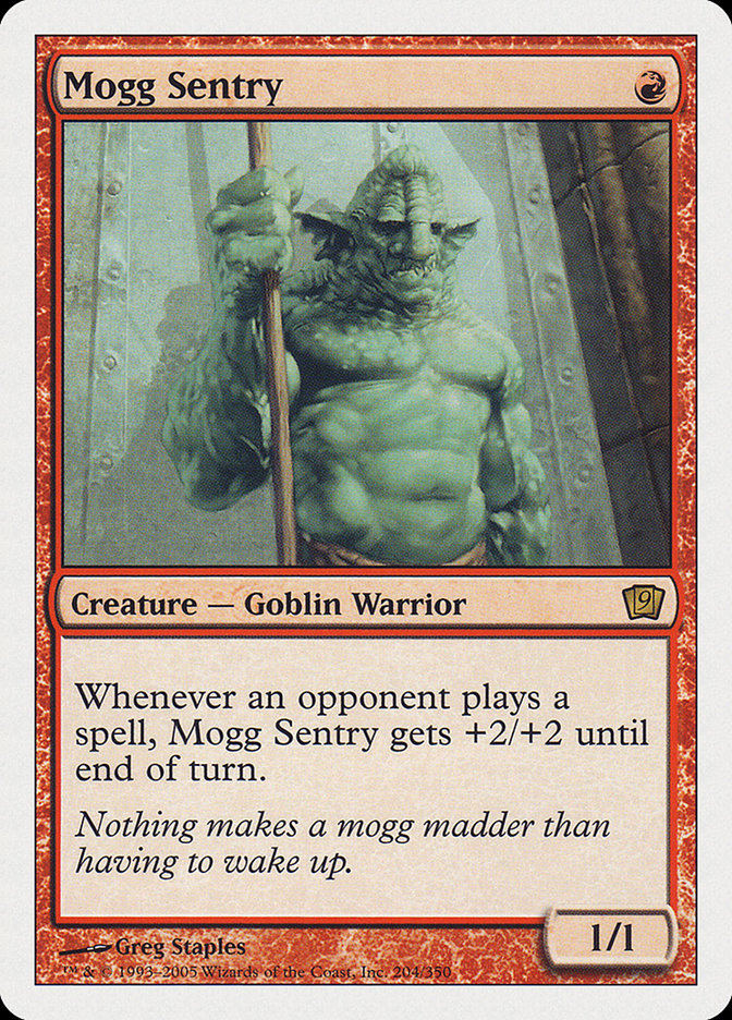 Mogg Sentry (204) [Ninth Edition] | Odin's Place