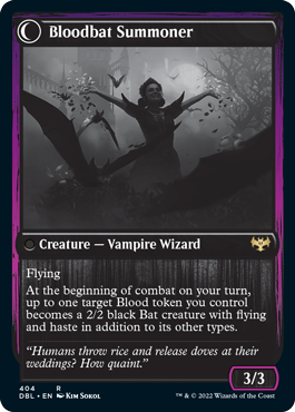 Voldaren Bloodcaster // Bloodbat Summoner [Innistrad: Double Feature] | Odin's Place