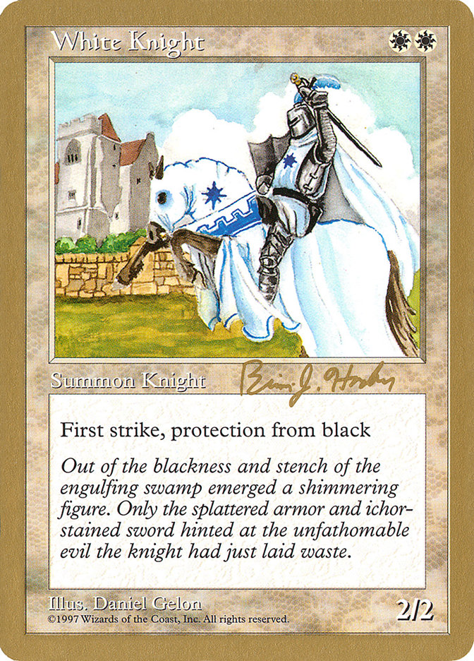 White Knight (Brian Hacker) [World Championship Decks 1998] | Odin's Place