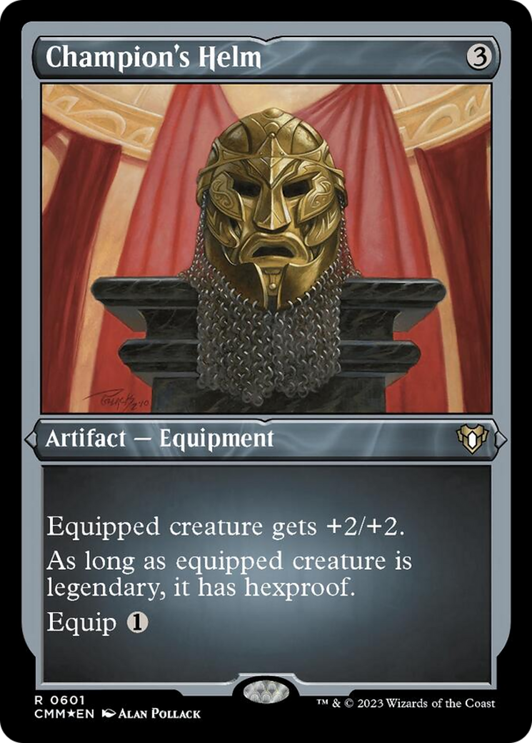 Champion's Helm (Foil Etched) [Commander Masters] | Odin's Place